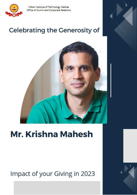Mr. Krishna Mahesh