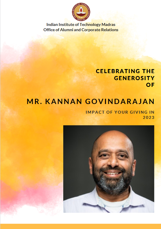 Mr. Kannan Govindarajan