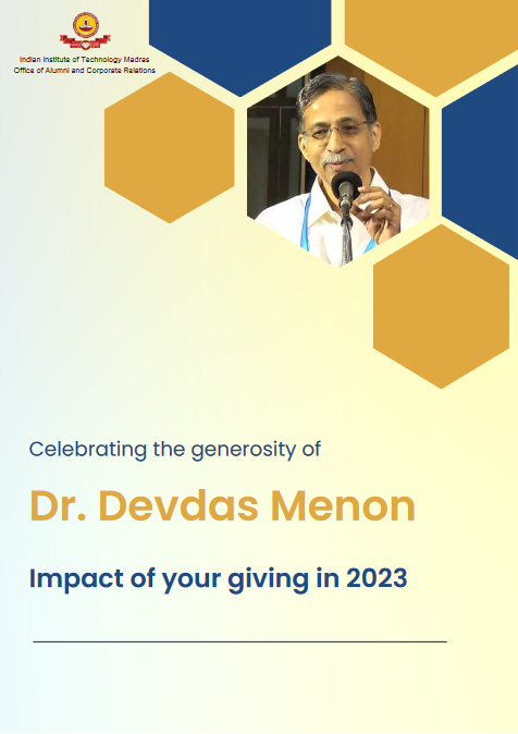Dr. Devdas Menon