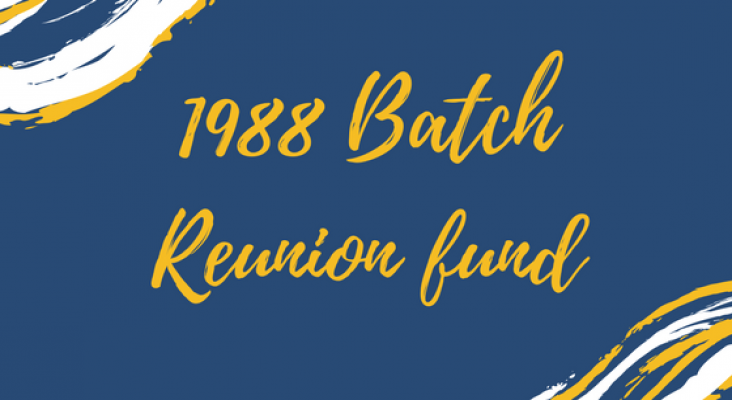1988 Batch Project - Alumni Endowment Fund
