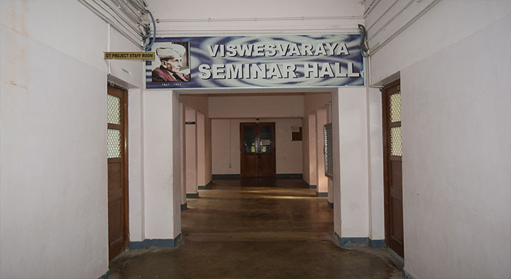 Visweswaraya Seminar Hall (VSH) in the Department of Civil Engineering