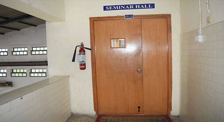 Seminar Hall - 301 in Department of Structural Engineering