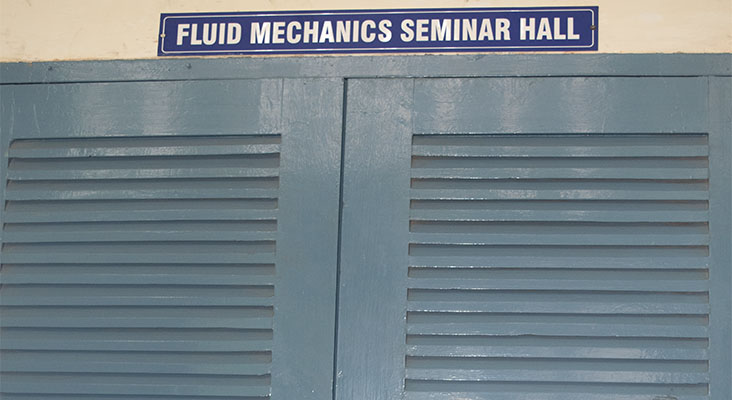 Seminar Hall - 208 in Department of Mechanical Engineering