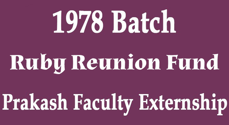 1978 Batch Ruby Reunion fund