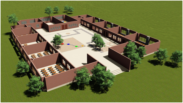Modernised and Eco-Friendly Educational Infrastructure for Campus Community Children