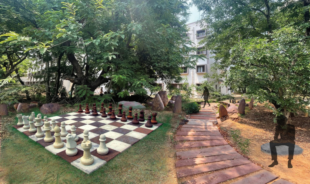 Campus Beautification 1 - Wellness Square