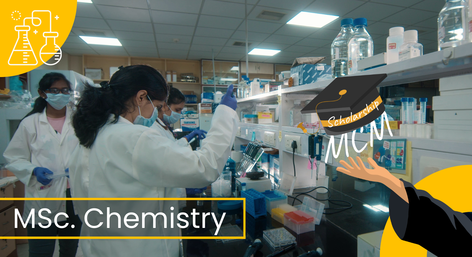 Merit Cum Means Scholarship for M.Sc Chemistry Students