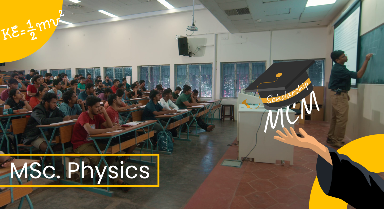 Merit Cum Means Scholarship for M.Sc Physics Students