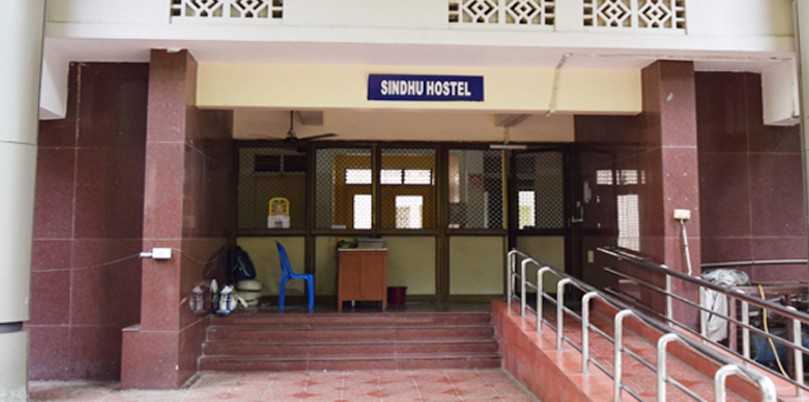 Sindhu Hostel Common Room and Library