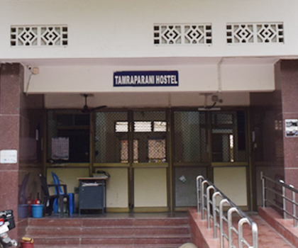 Tamiraparani Hostel Common Room and Library