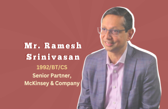 Journey of Leadership: Mr. Ramesh Srinivasan's Path from IIT Madras to Global Impact