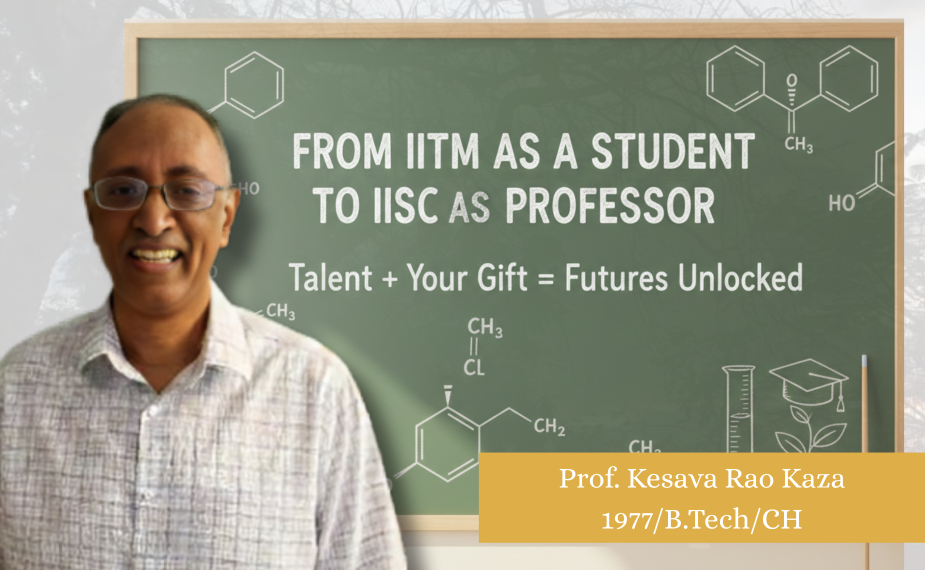 Passing Forward What Alma Mater Gave