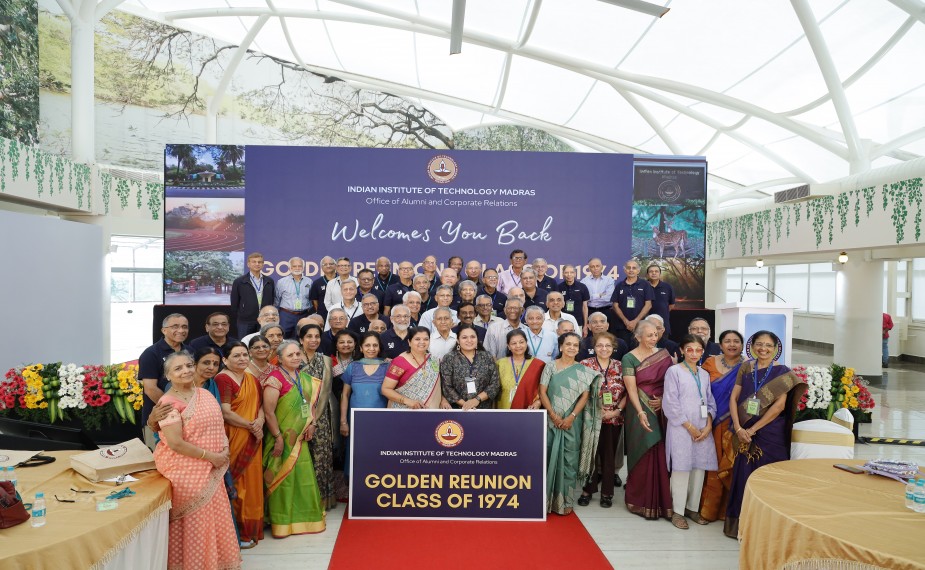Class of 1974! Celebrating 50 Years at IIT Madras