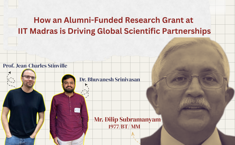How an Alumni-Funded Research Grant at IIT Madras is Driving Global Scientific Partnerships How an Alumni-Funded Research Grant at IIT Madras is Driving Global Scientific Partnerships