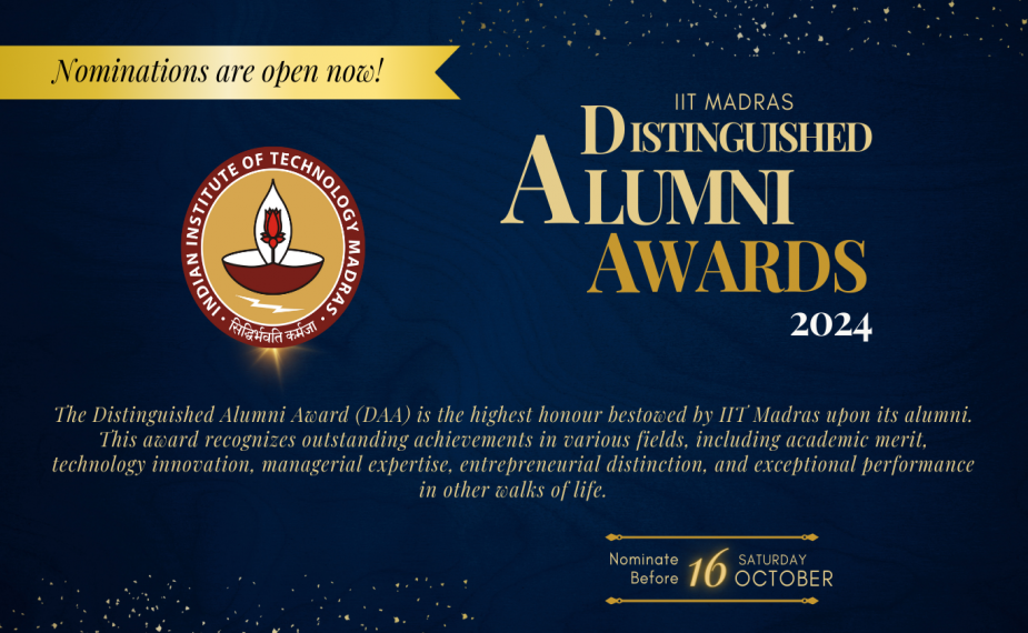 Nominations for Distinguished Alumni Awards (DAA) 2024 are now open