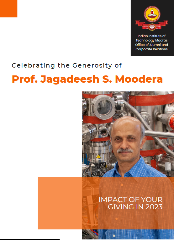 Prof. Jagadeesh S. Moodera