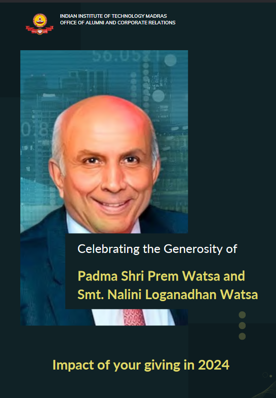 Padma Shri Prem Watsa and Smt. Nalini Loganadhan Watsa